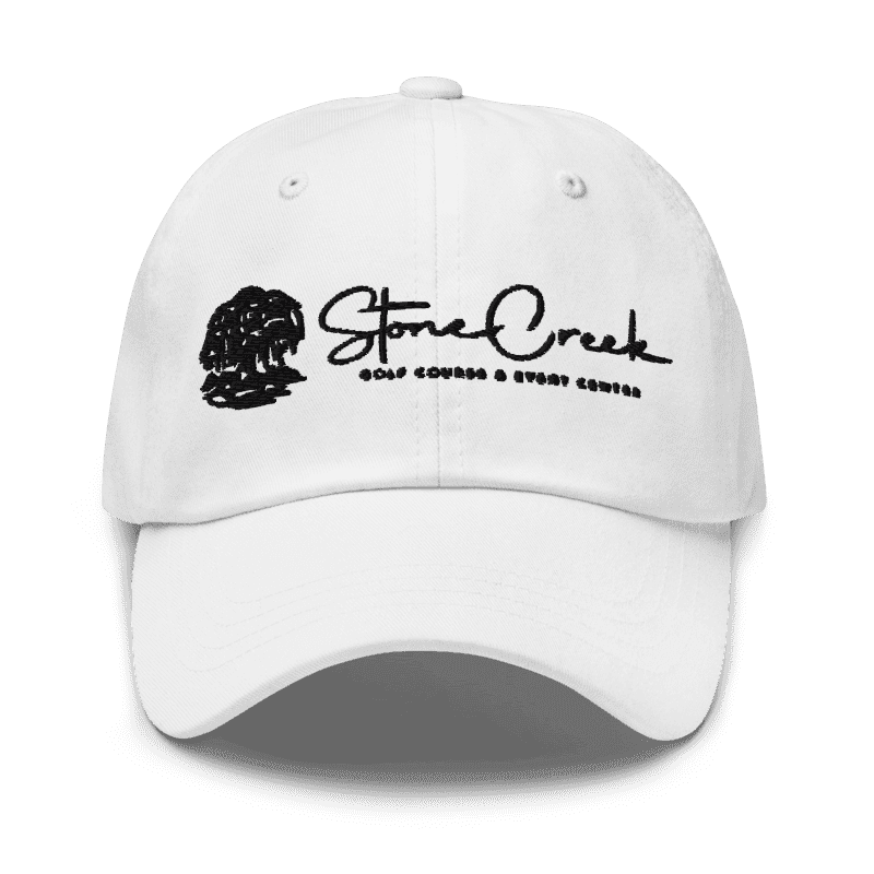 Stone Creek Golf Hat — White