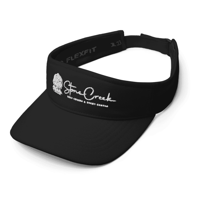 Stone Creek Tour Visor — Black